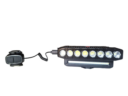 Duel Bike light with connector to hooter
