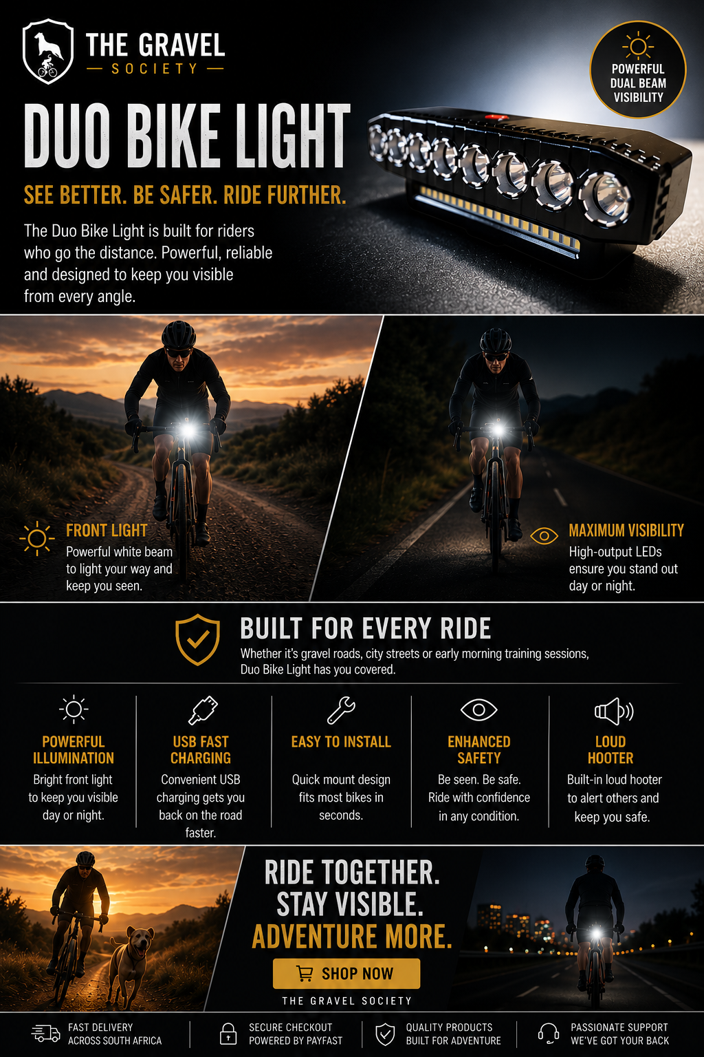 The Duo Bike Light